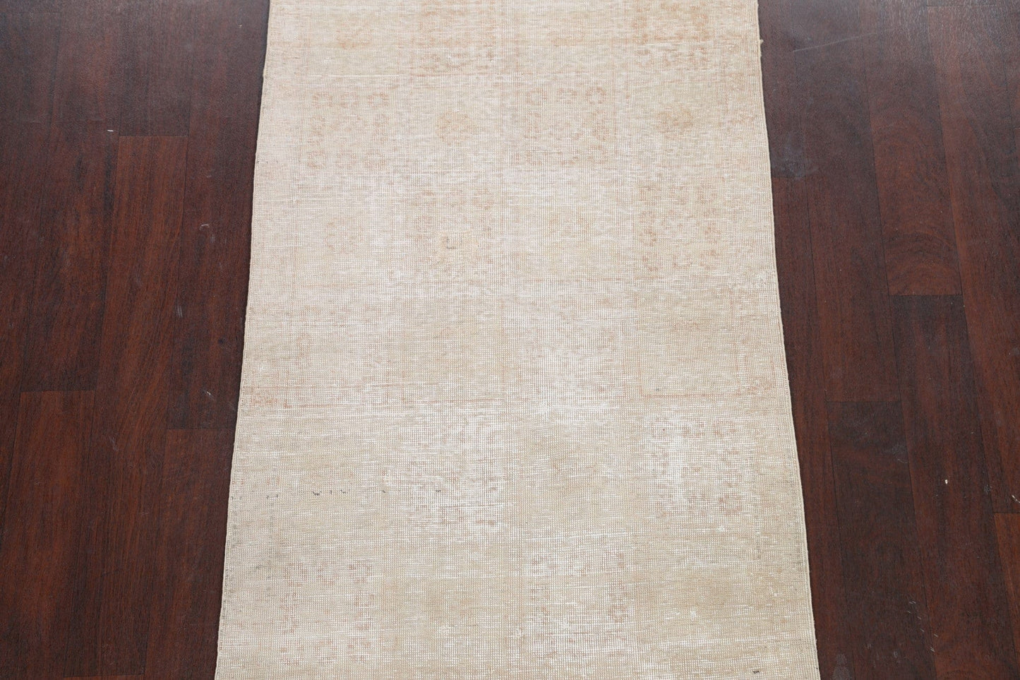 Muted Distressed Tabriz Persian Area Rug 3x6