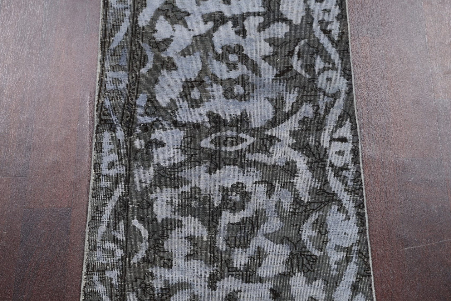 Floral Tabriz Persian Runner Rug 2x13