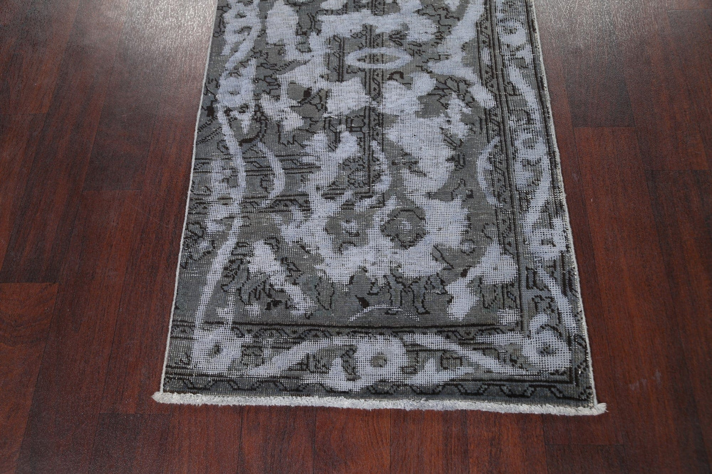 Floral Tabriz Persian Runner Rug 2x13