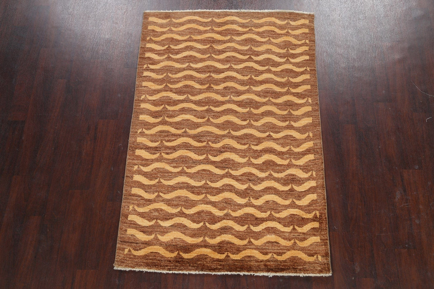 Geometric Gabbeh Kashkoli Oriental Area Rug 4x6