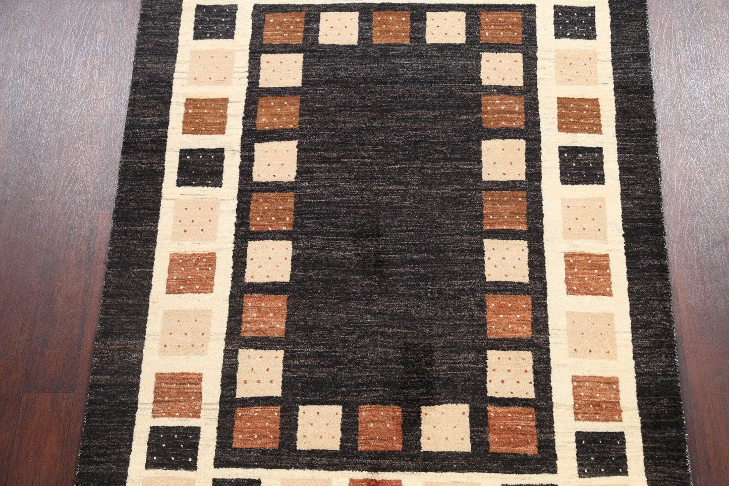 Geometric Gabbeh Kashkoli Oriental Area Rug 5x7