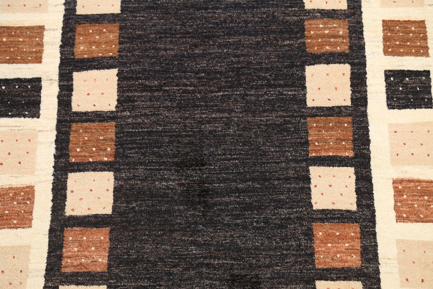 Geometric Gabbeh Kashkoli Oriental Area Rug 5x7