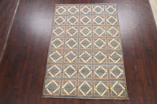 Geometric Gabbeh Kashkoli Oriental Area Rug 6x8