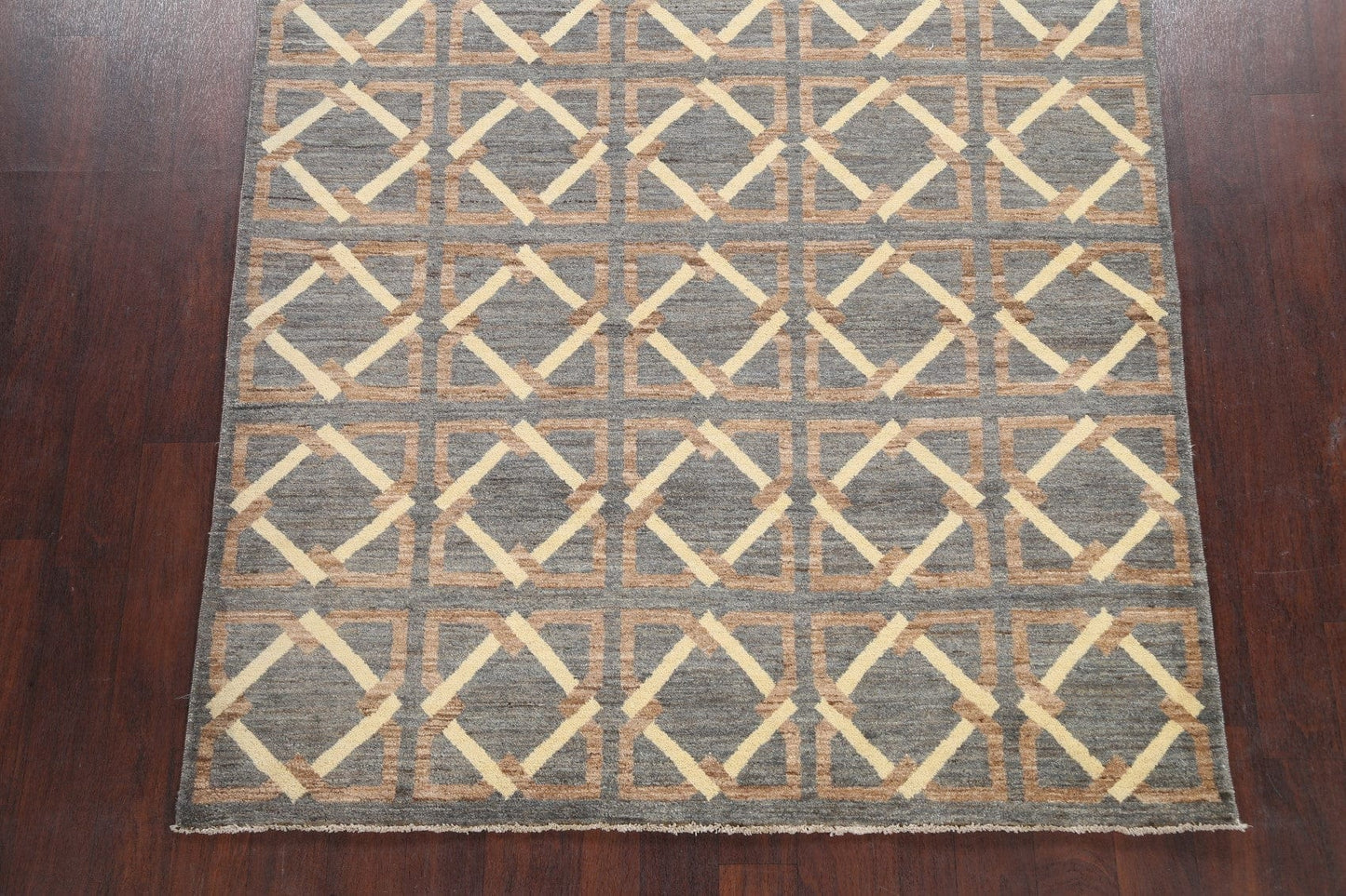 Geometric Gabbeh Kashkoli Oriental Area Rug 6x8