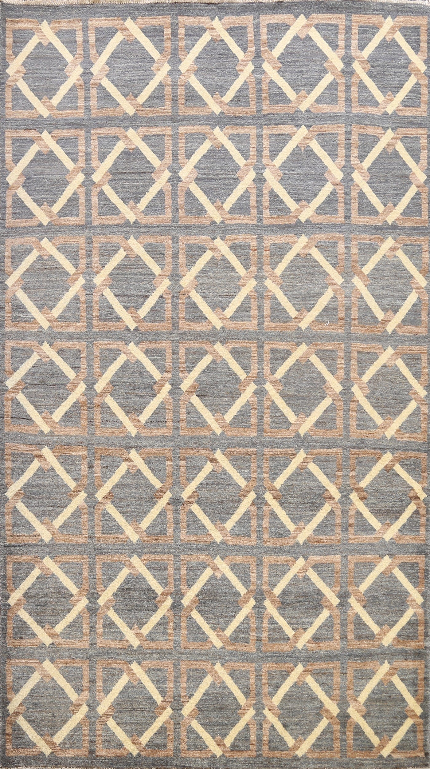 Geometric Gabbeh Kashkoli Oriental Area Rug 6x8