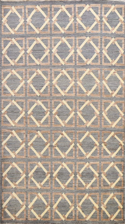 Geometric Gabbeh Kashkoli Oriental Area Rug 6x8