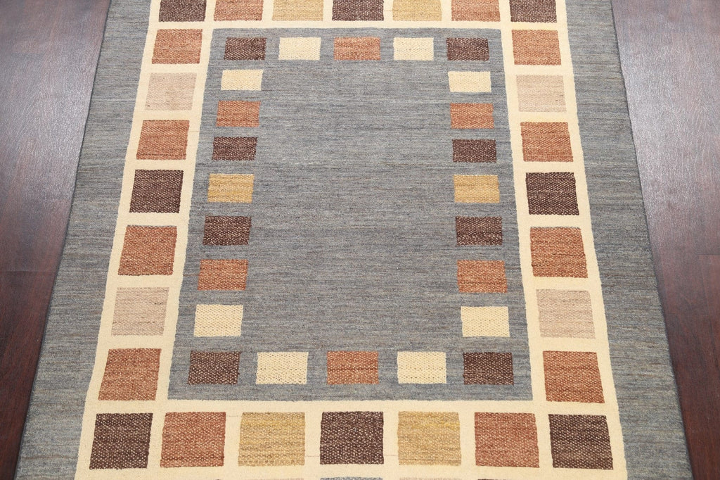 Geometric Gabbeh Kashkoli Oriental Area Rug 6x9