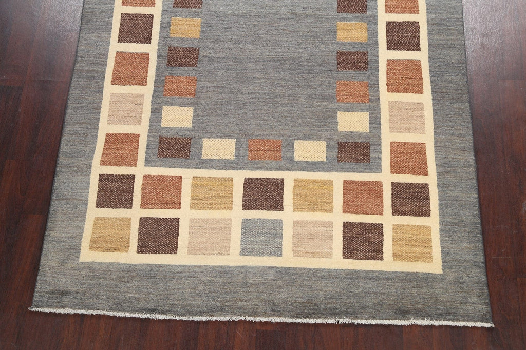 Geometric Gabbeh Kashkoli Oriental Area Rug 6x9