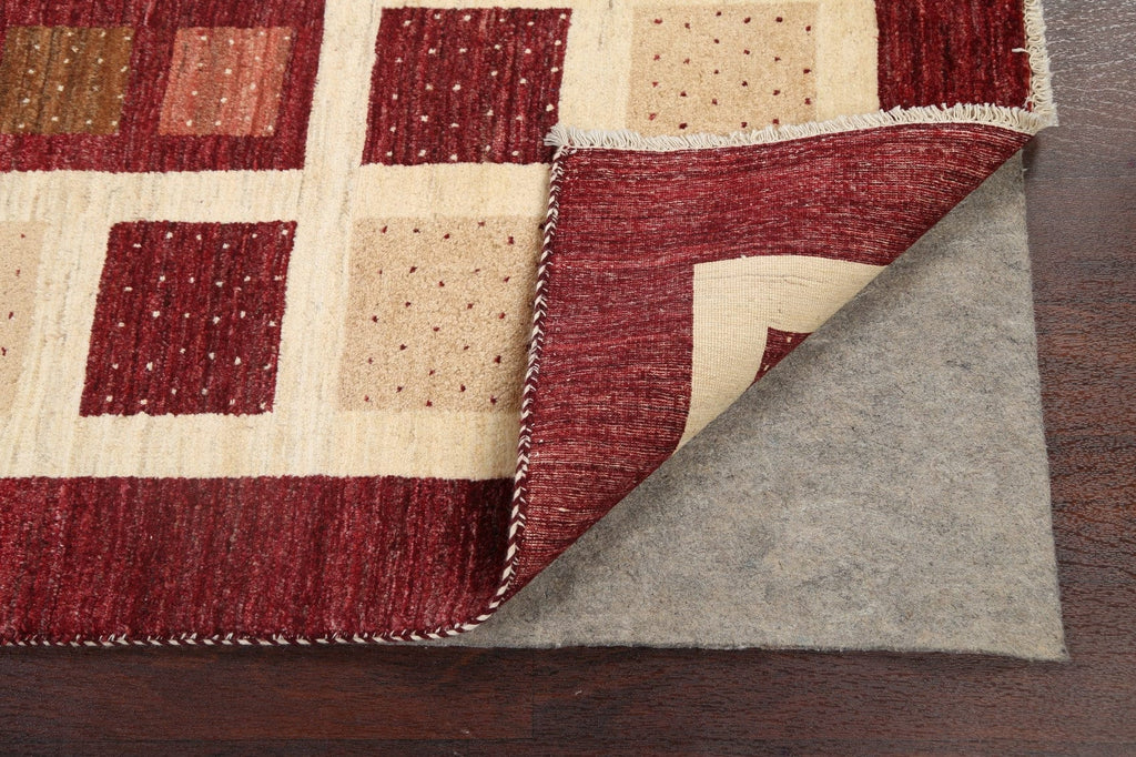 Geometric Gabbeh Kashkoli Oriental Area Rug 7x10