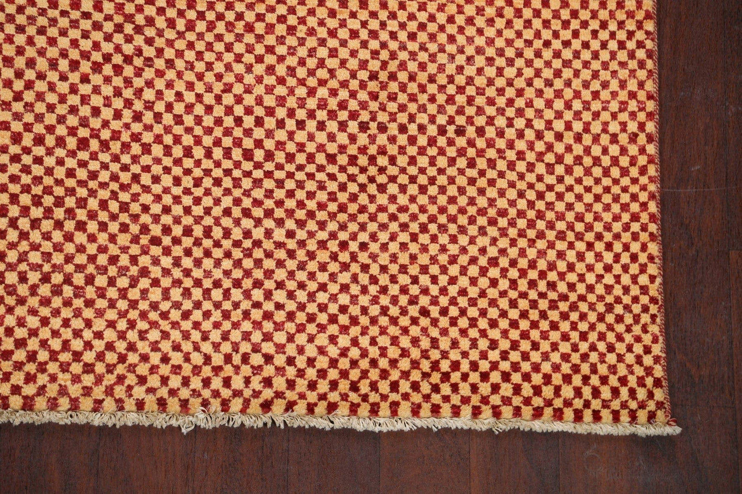 Checkered Gabbeh Kashkoli Oriental Area Rug 6x10