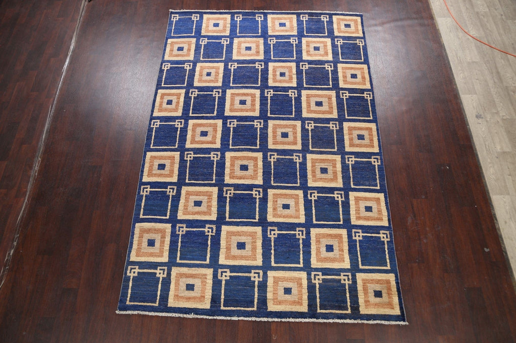 Geometric Gabbeh Kashkoli Oriental Area Rug 6x10