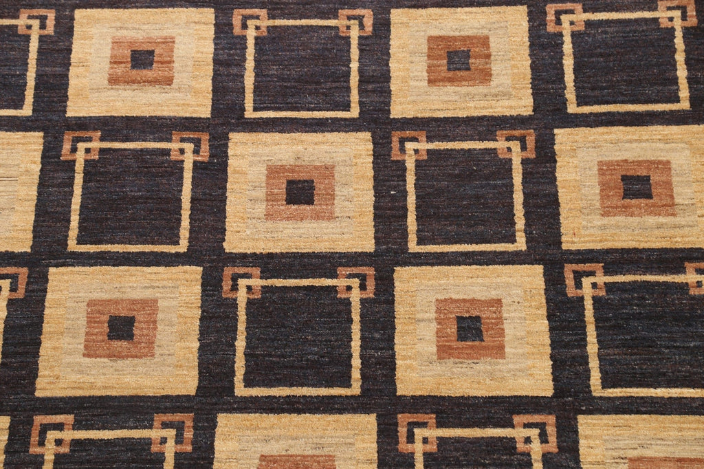 Geometric Gabbeh Kashkoli Oriental Area Rug 7x9