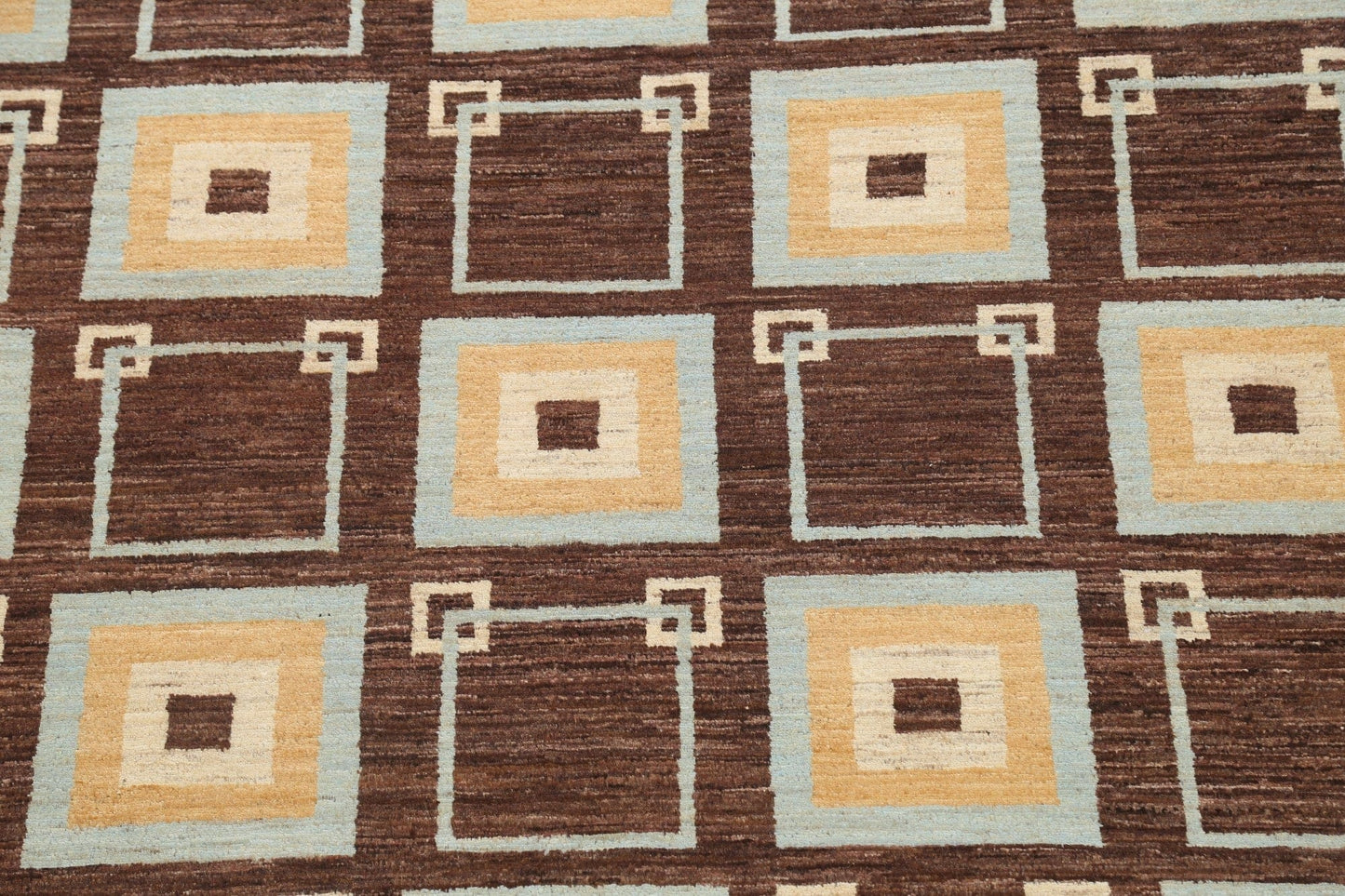 Geometric Gabbeh Kashkoli Oriental Area Rug 7x9