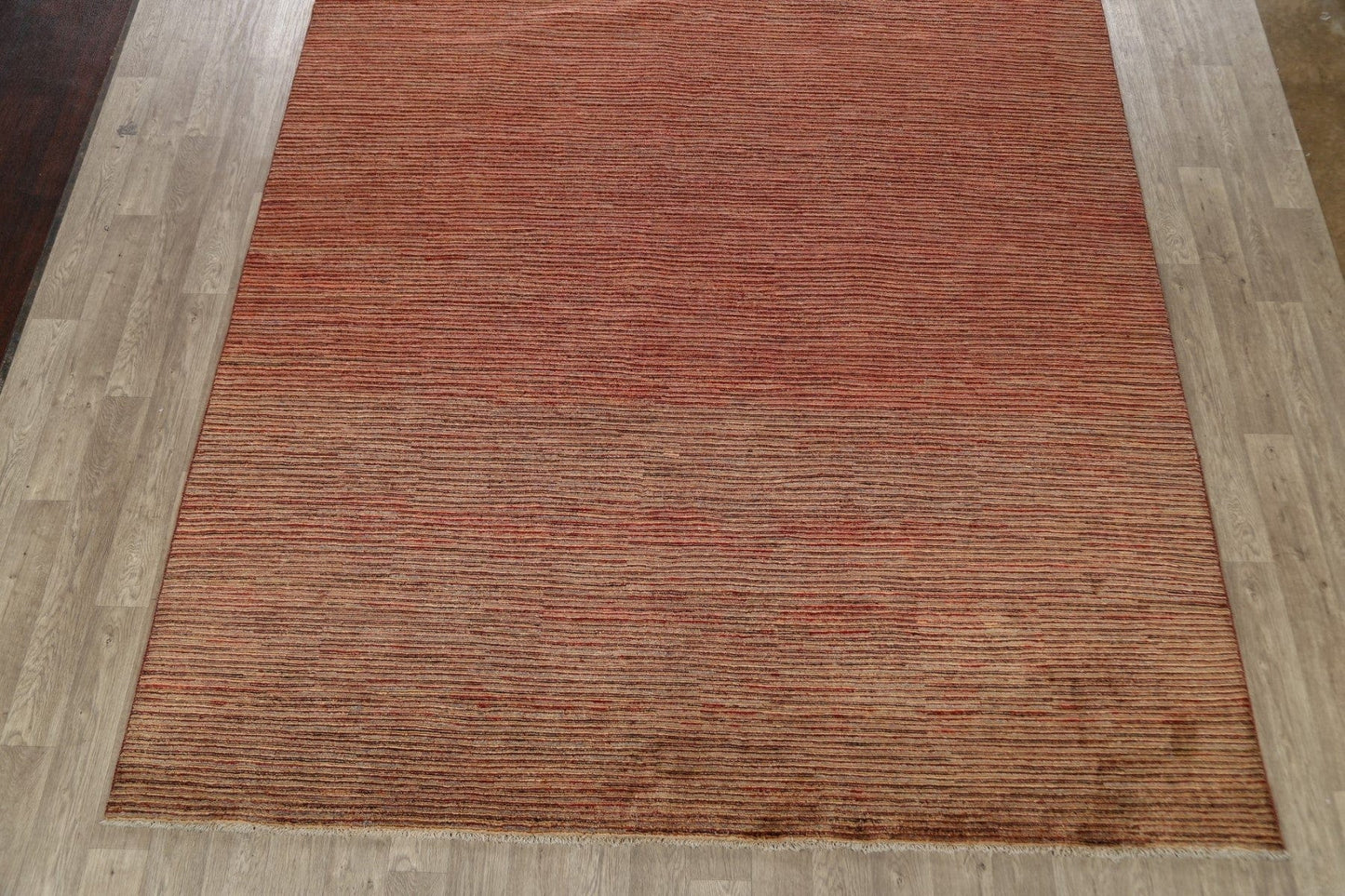 Striped Gabbeh Kashkoli Oriental Area Rug 9x13