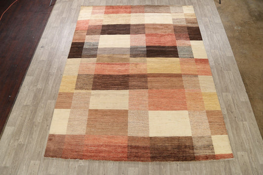 All-Over Gabbeh Kashkoli Oriental Area Rug 9x12