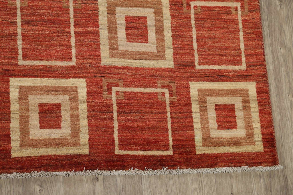 All-Over Gabbeh Kashkoli Oriental Area Rug 9x12