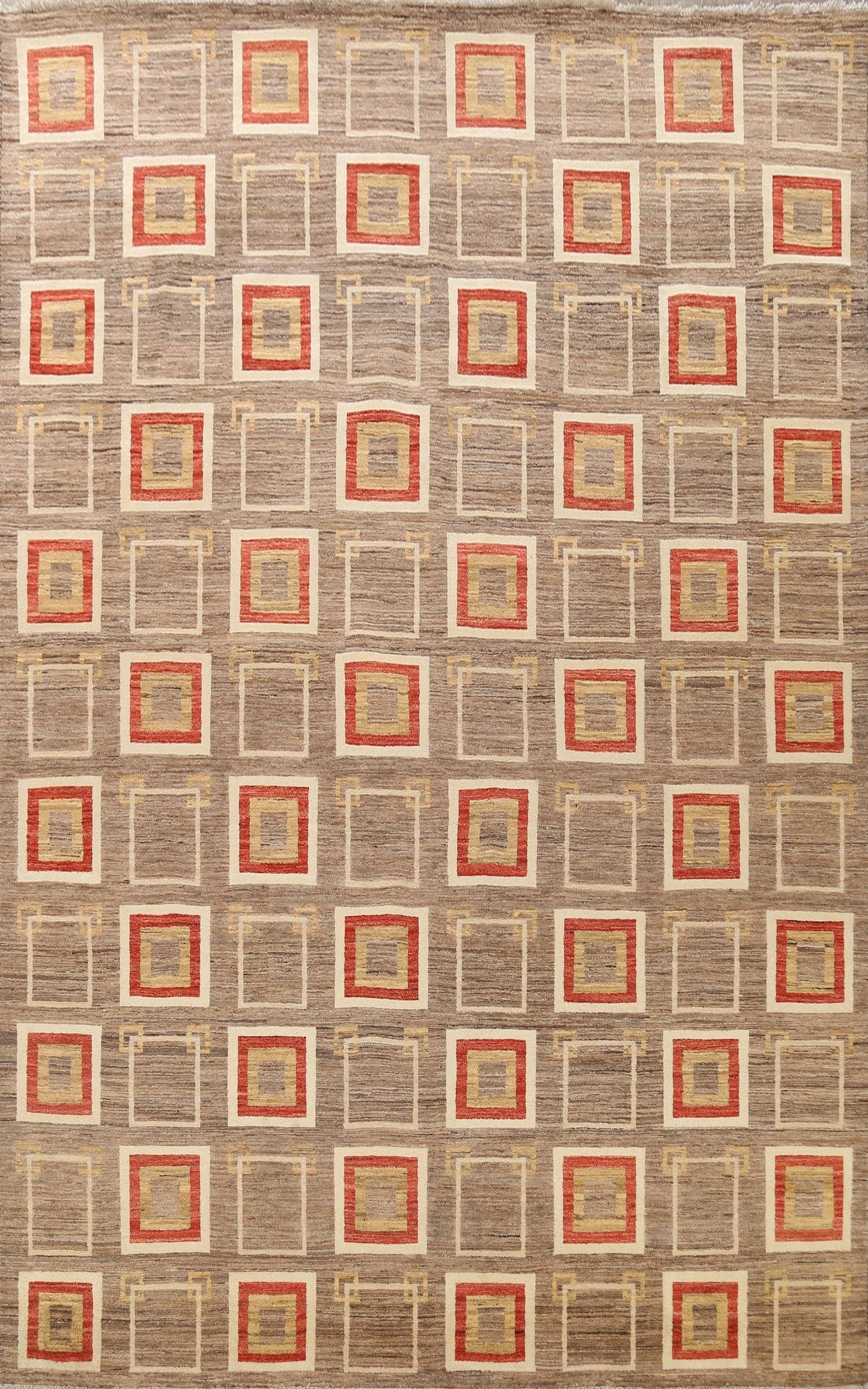 All-Over Gabbeh Kashkoli Oriental Area Rug 9x12