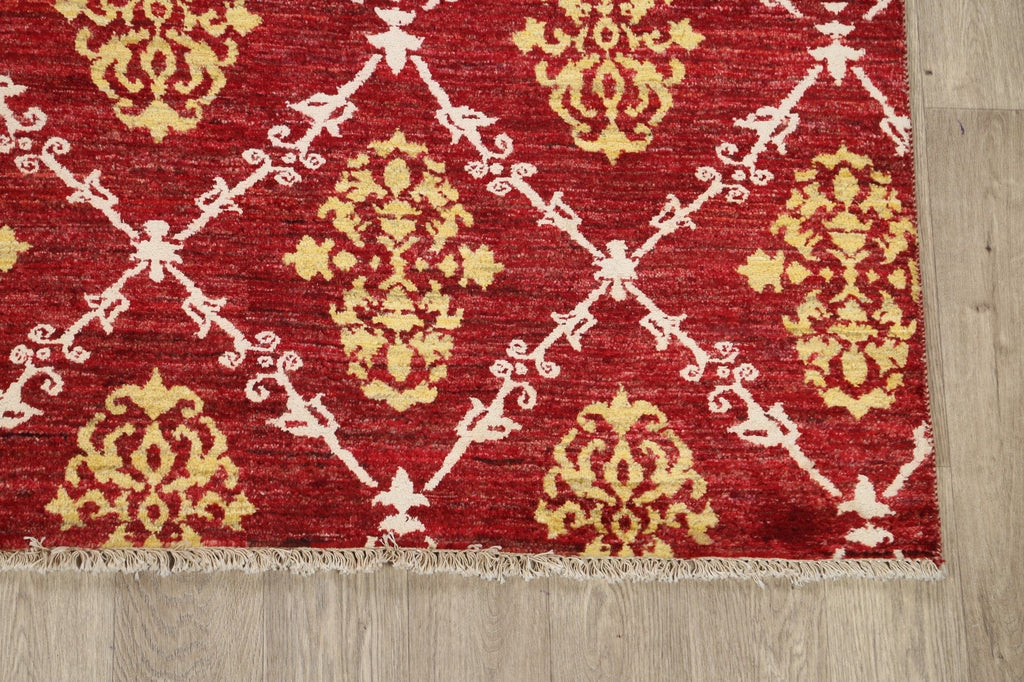 All-Over Gabbeh Kashkoli Oriental Area Rug 7x10