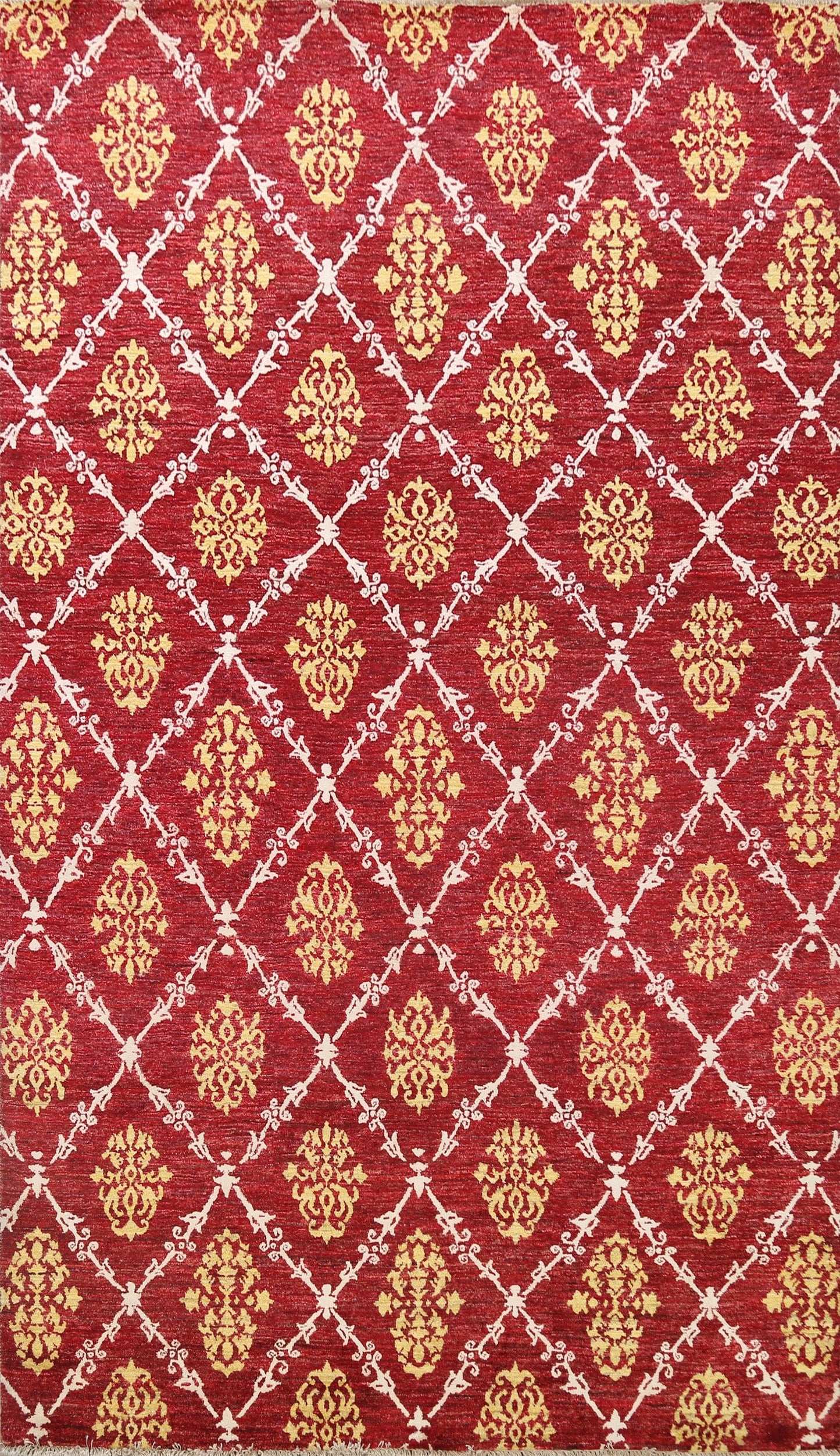 All-Over Gabbeh Kashkoli Oriental Area Rug 7x10