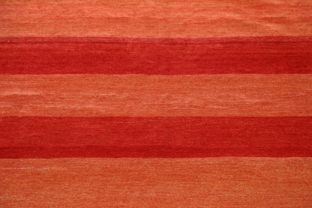 Striped Gabbeh Kashkoli Oriental Runner Rug 8x16