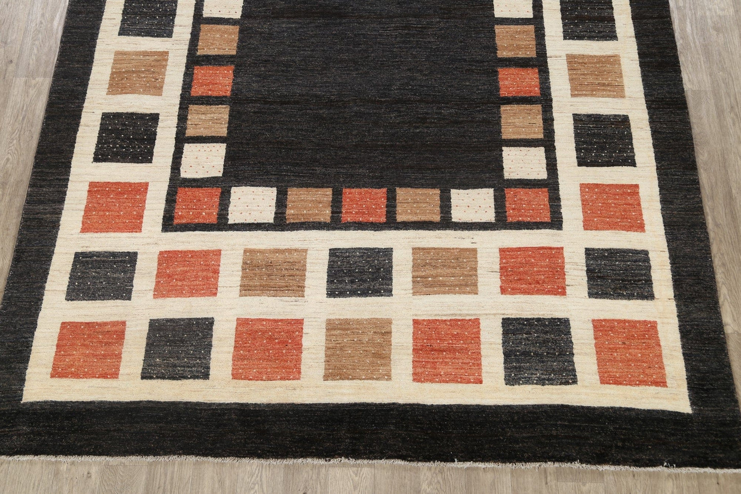 Geometric Gabbeh Kashkoli Oriental Area Rug 8x10