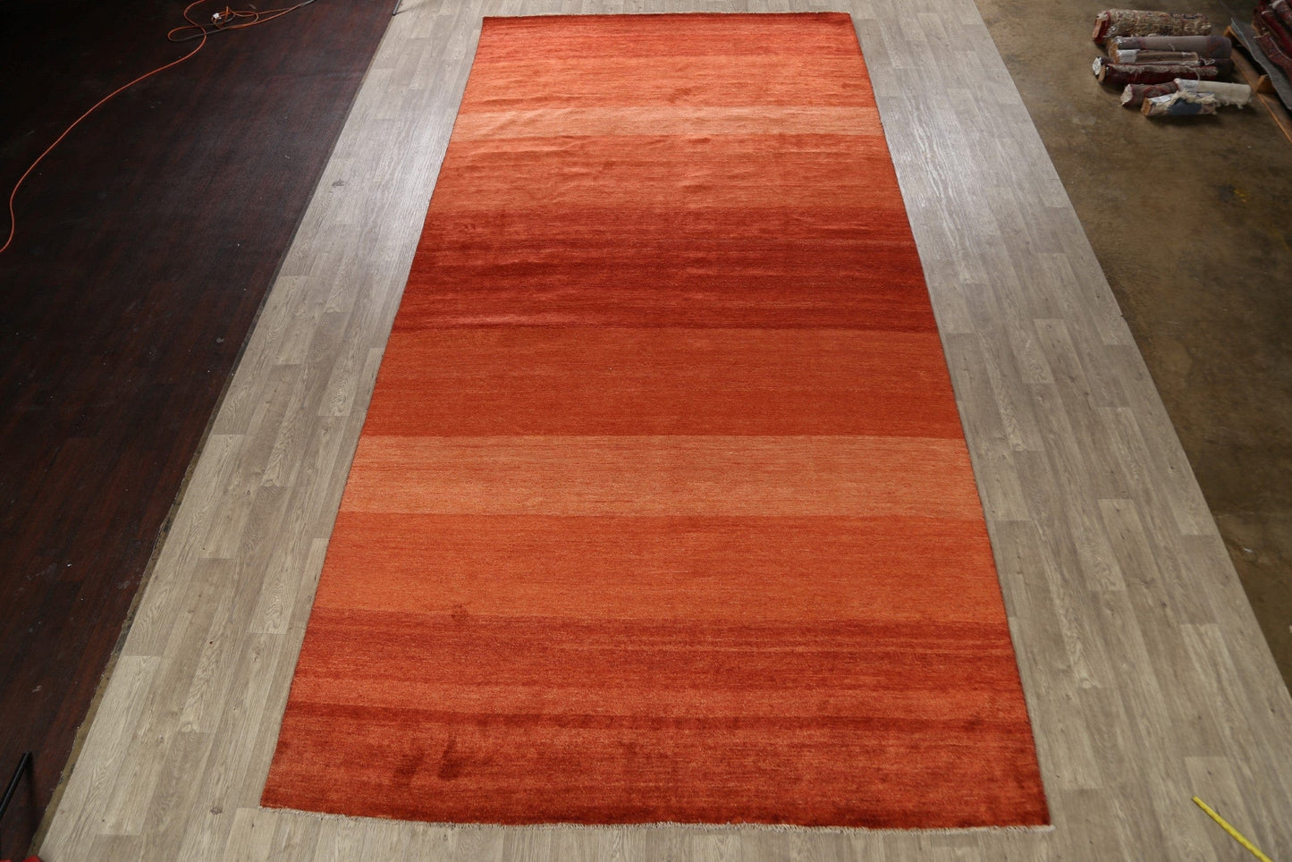 All-Over Gabbeh Kashkoli Oriental Runner Rug 8x17