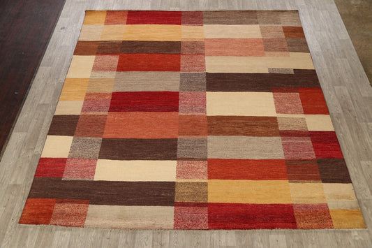 All-Over Gabbeh Kashkoli Oriental Area Rug 10x10 Square