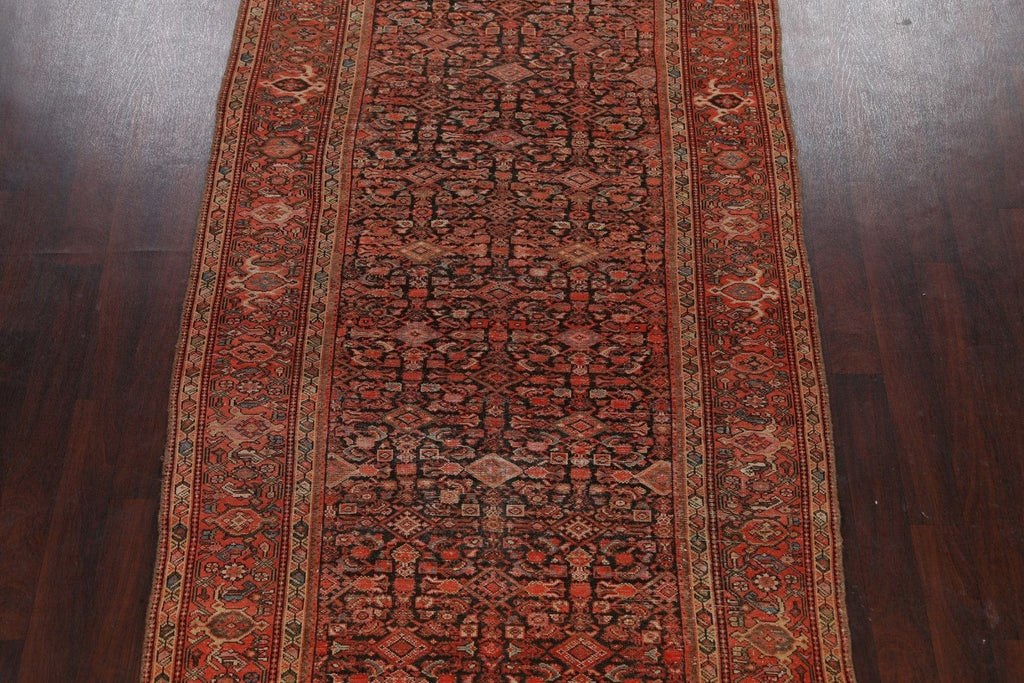 Pre-1900 Antique Vegetable Dye Malayer Persian Area Rug 5x10