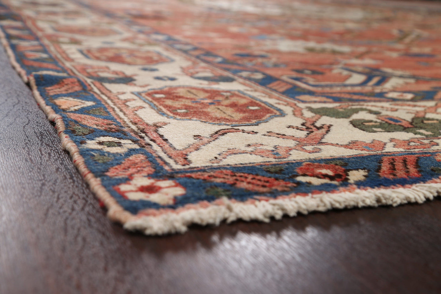 Antique Vegetable Dye Bakhtiari Persian Area Rug 11x16