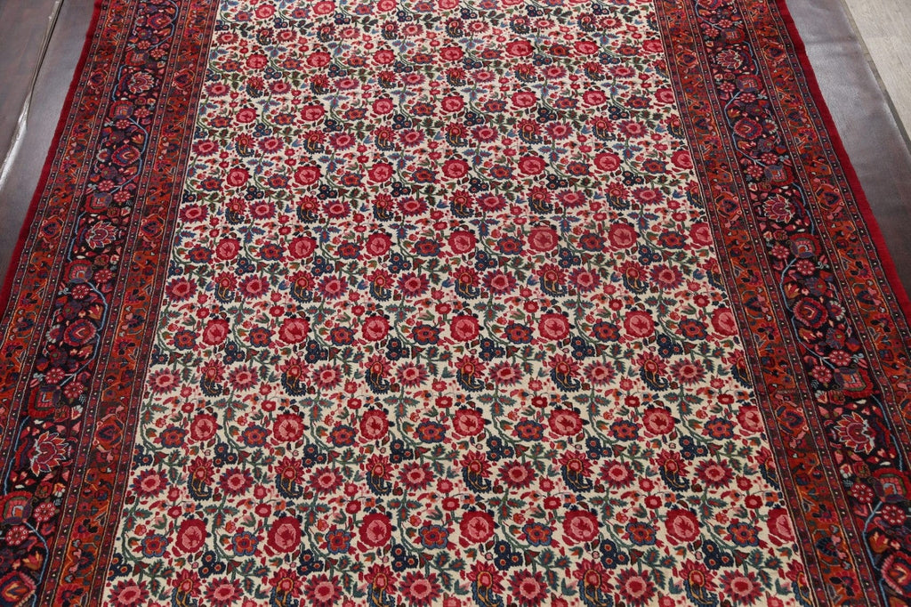 Antique Vegetable Dye Mood Persian Area Rug 11x14 Large