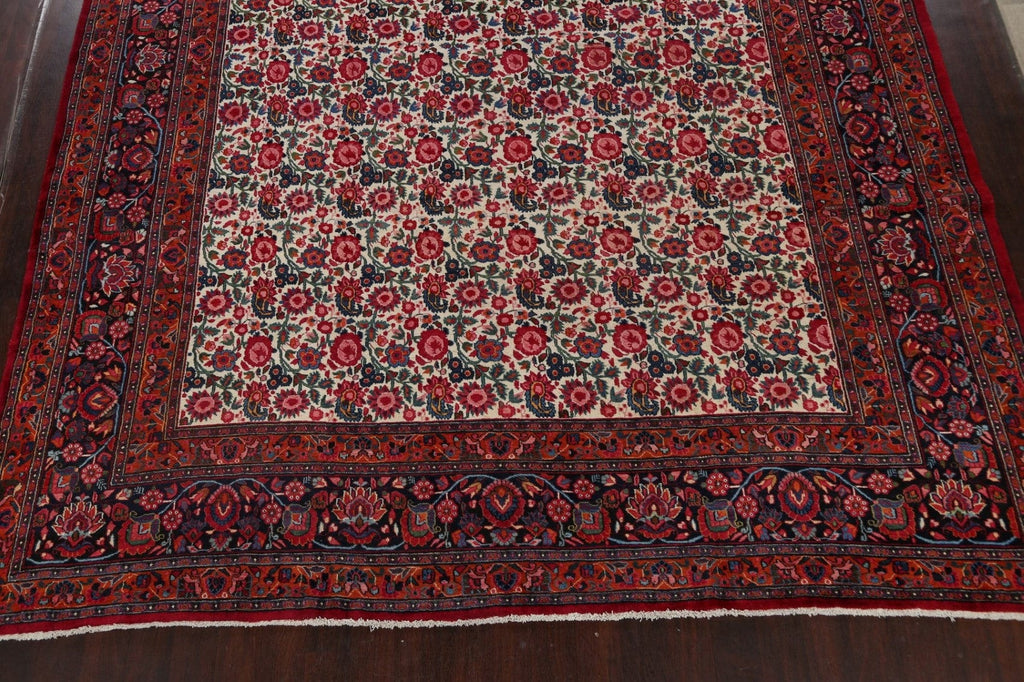 Antique Vegetable Dye Mood Persian Area Rug 11x14 Large