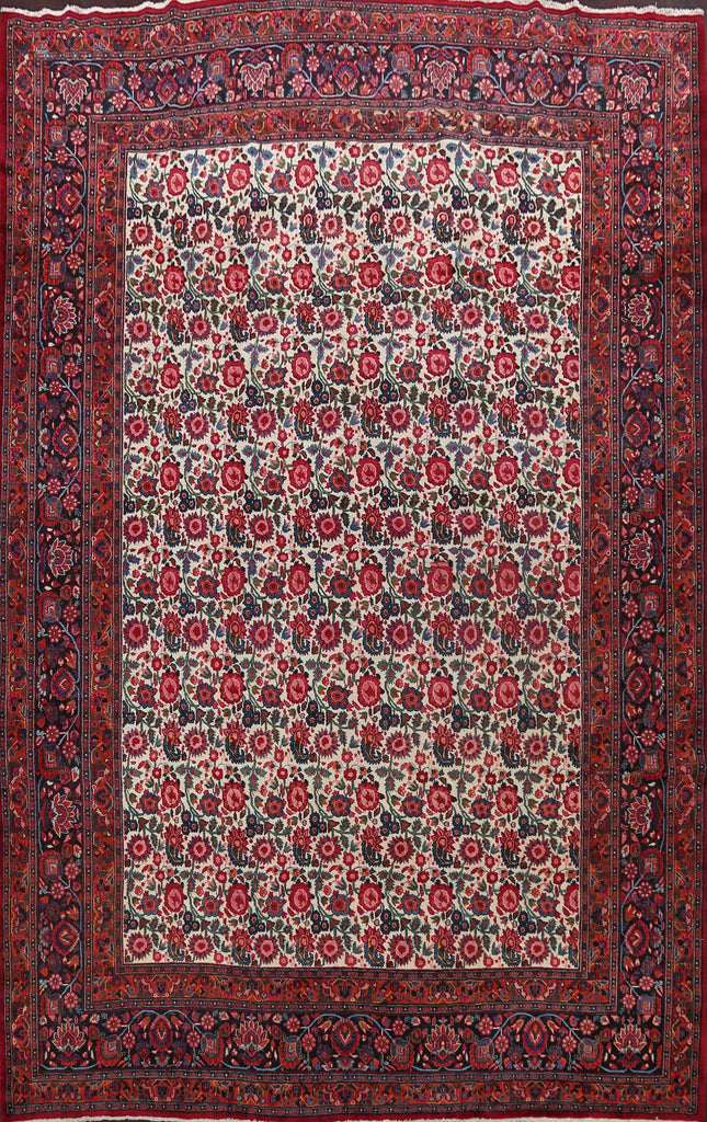 Antique Vegetable Dye Mood Persian Area Rug 11x14 Large