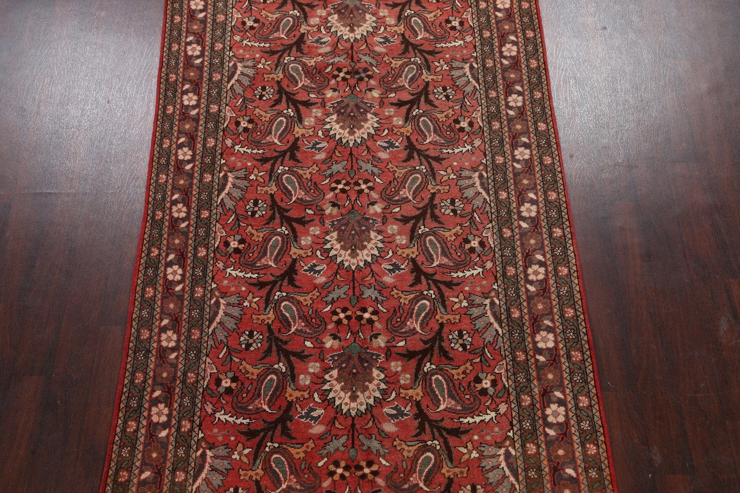 Antique Floral Bakhtiari Persian Area Rug 5x10