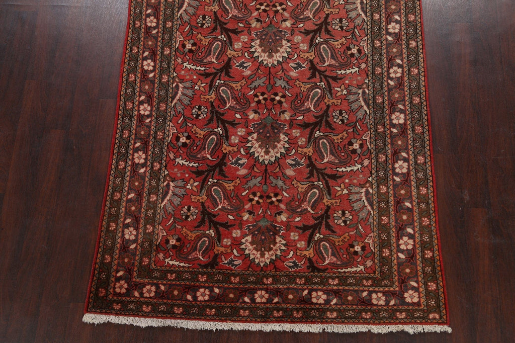 Antique Floral Bakhtiari Persian Area Rug 5x10