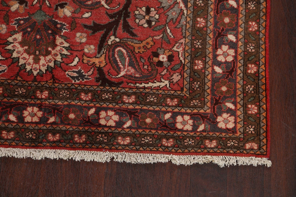 Antique Floral Bakhtiari Persian Area Rug 5x10