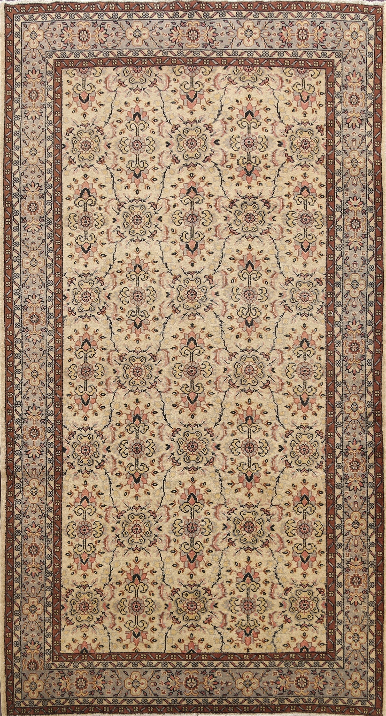 Floral Sparta Turkish Oriental Area Rug 6x10