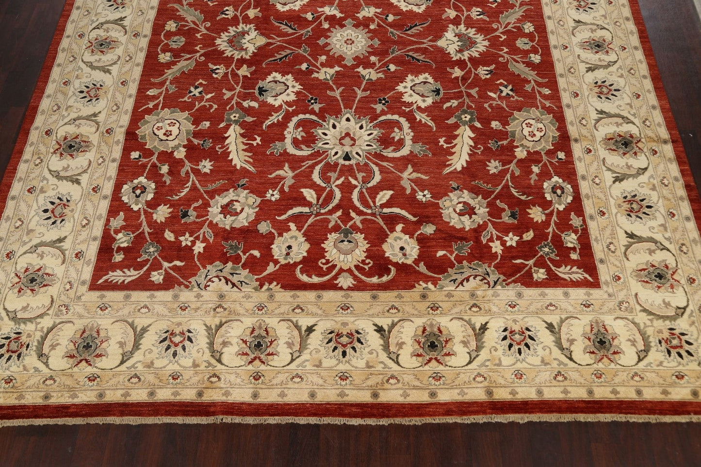 Floral Oushak Chobi Oriental Area Rug 12x15 Large