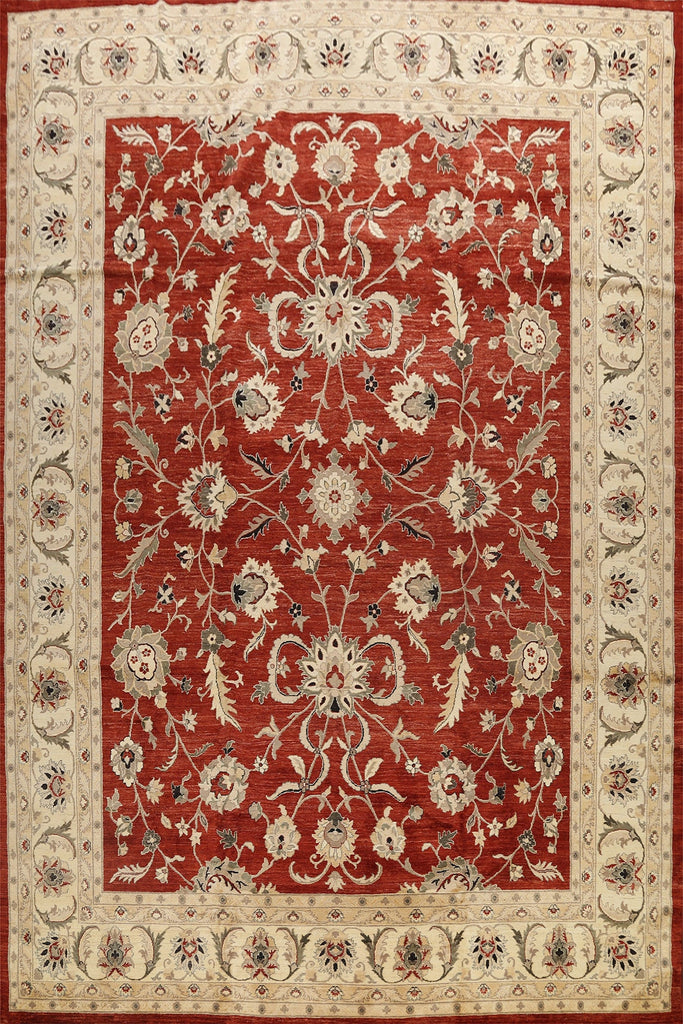 Floral Oushak Chobi Oriental Area Rug 12x15 Large