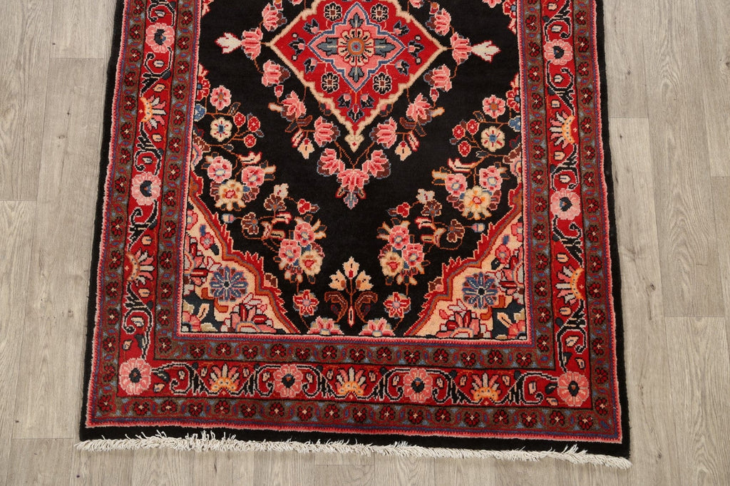 Floral Sarouk Persian Area Rug 4x7