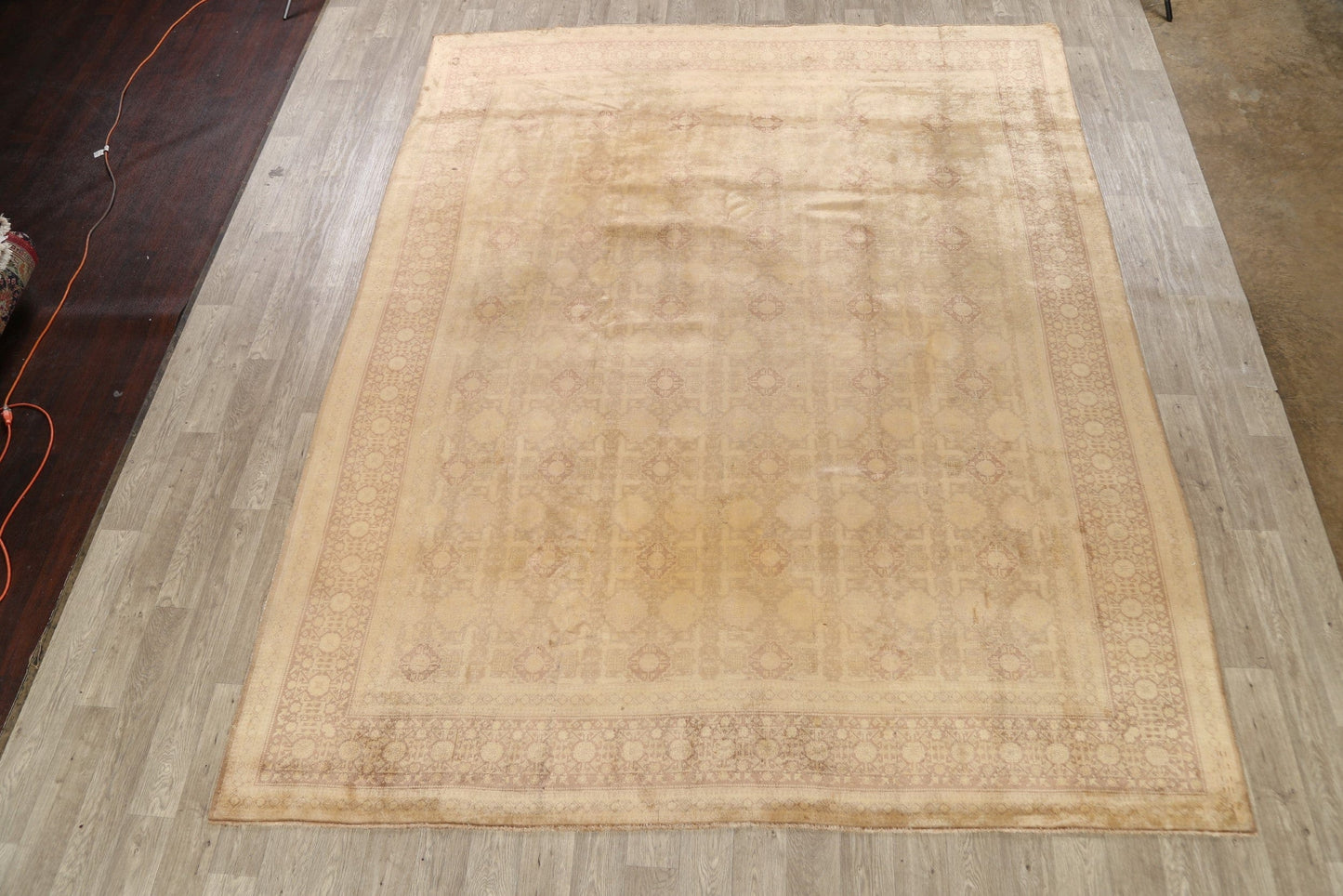 Geometric Tabriz Persian Area Rug 10x12