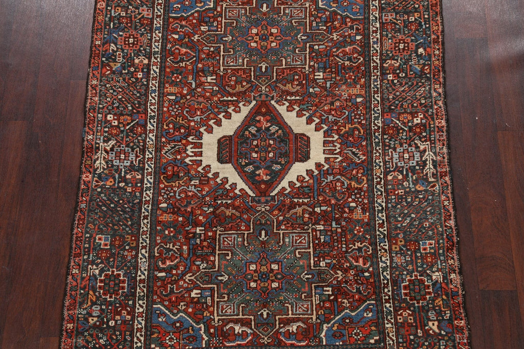 Geometric Gharajeh Persian Area Rug 5x6