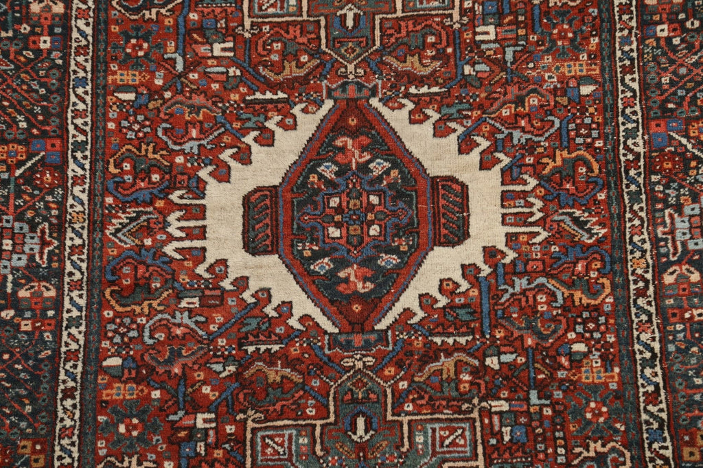 Geometric Gharajeh Persian Area Rug 5x6