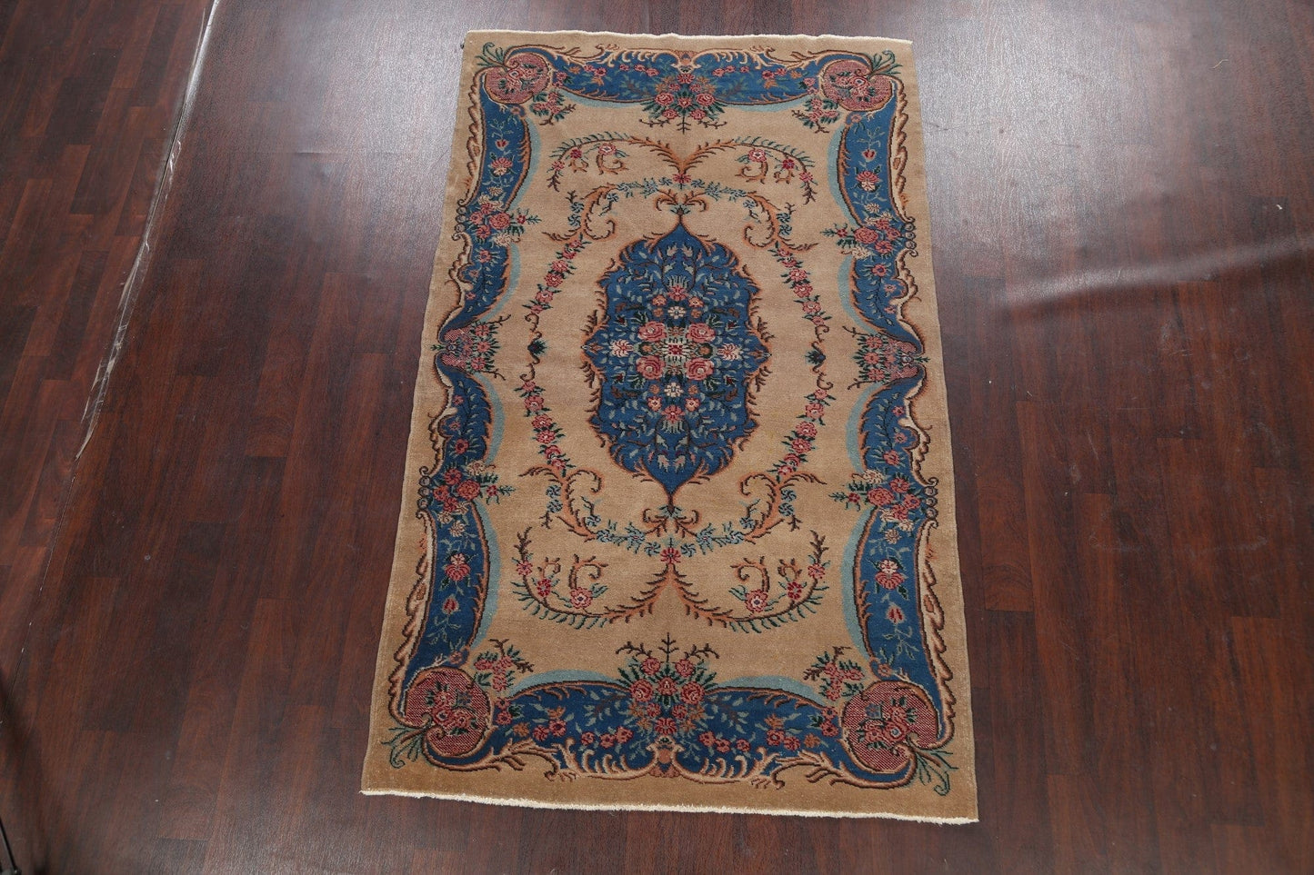 Floral Anatolian Turkish Oriental Area Rug 5x8