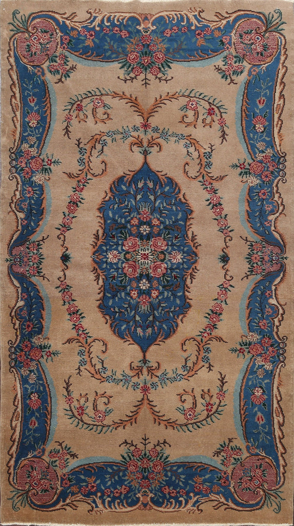 Floral Anatolian Turkish Oriental Area Rug 5x8