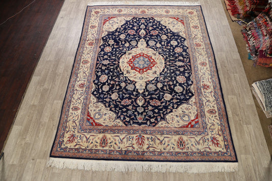 Floral Kashan Oriental Area Rug 9x12