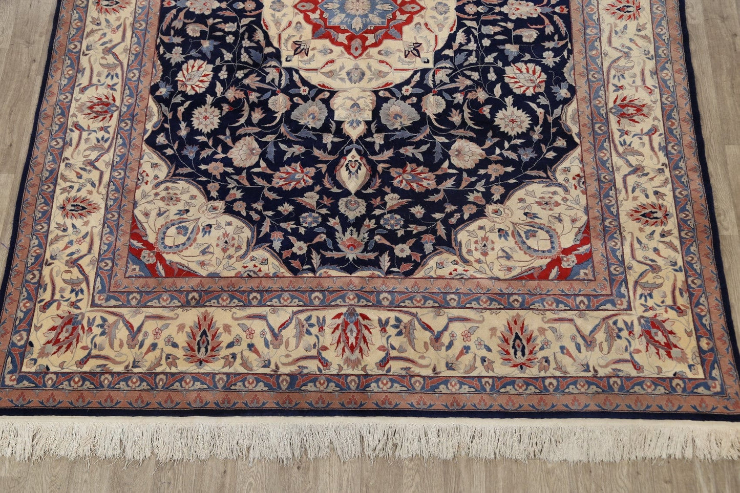 Floral Kashan Oriental Area Rug 9x12