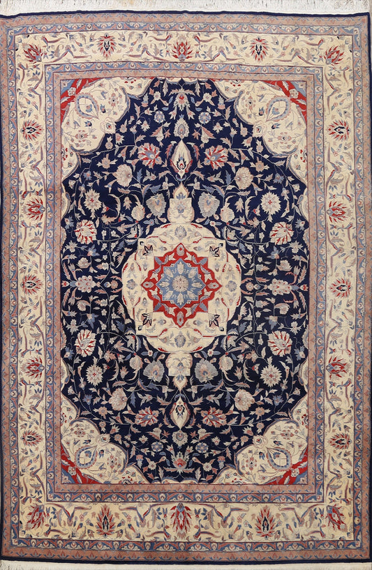 Floral Kashan Oriental Area Rug 9x12