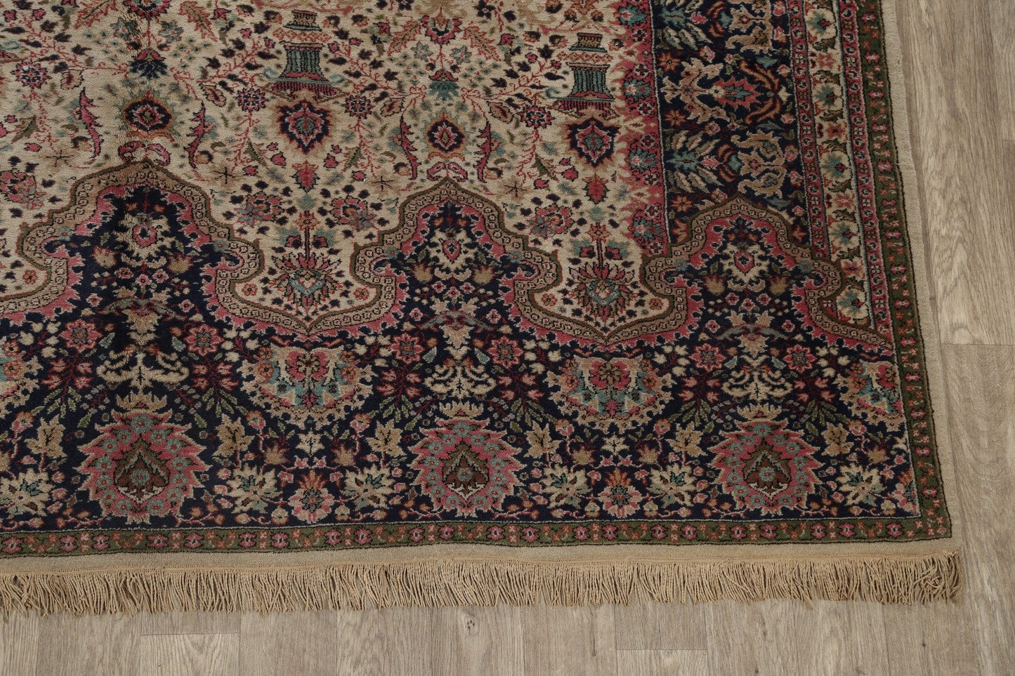 Floral Kerman Oriental Area Rug 8x12