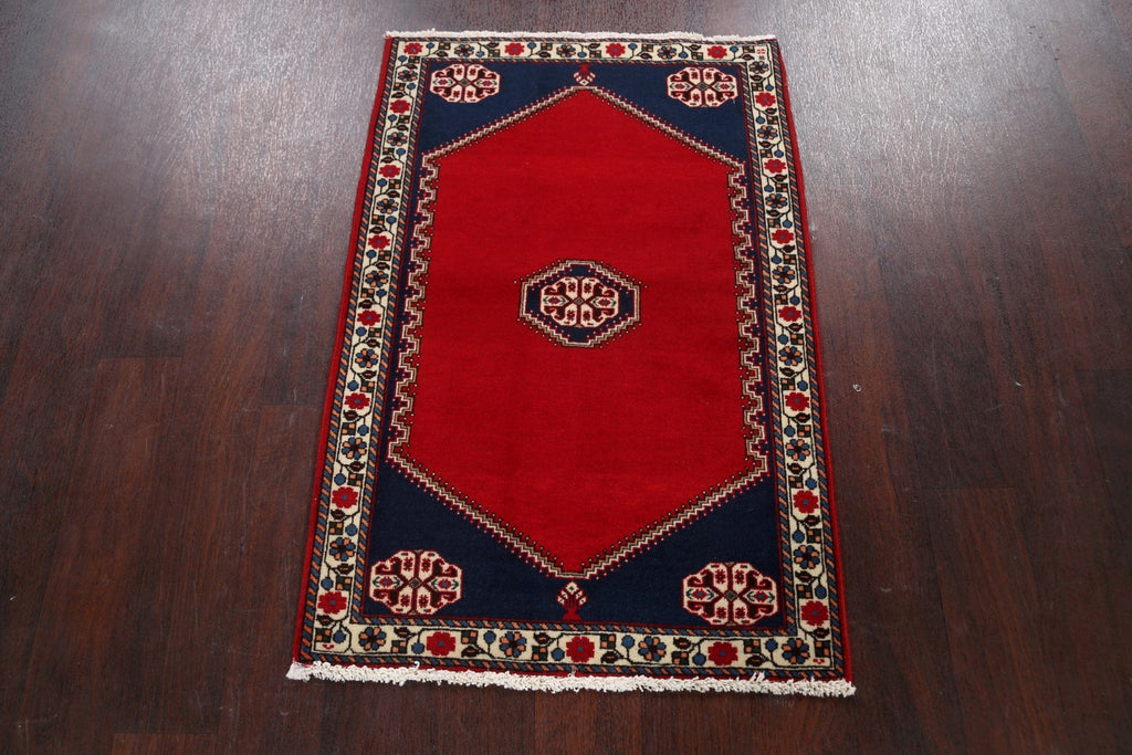 Geometric Abadeh Persian Area Rug 2x3