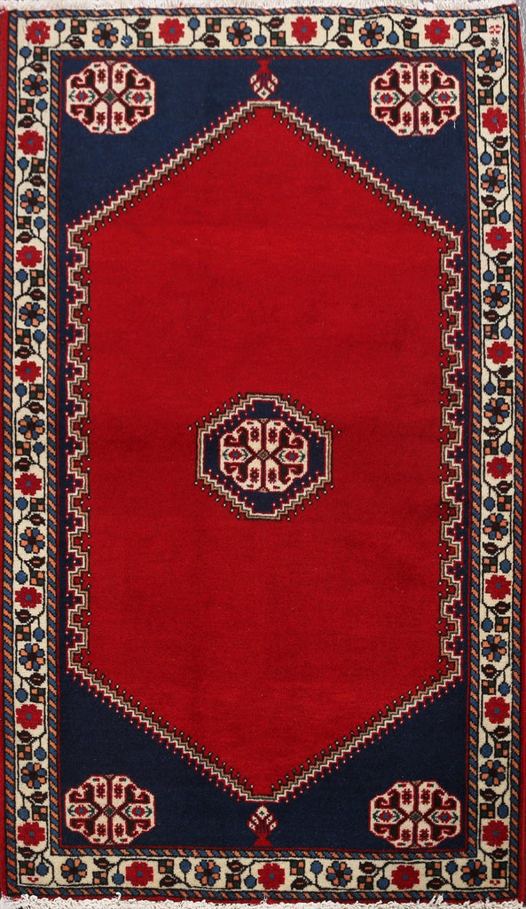 Geometric Abadeh Persian Area Rug 2x3